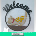 Creative Welcome Outdoor Metal Wall Decor